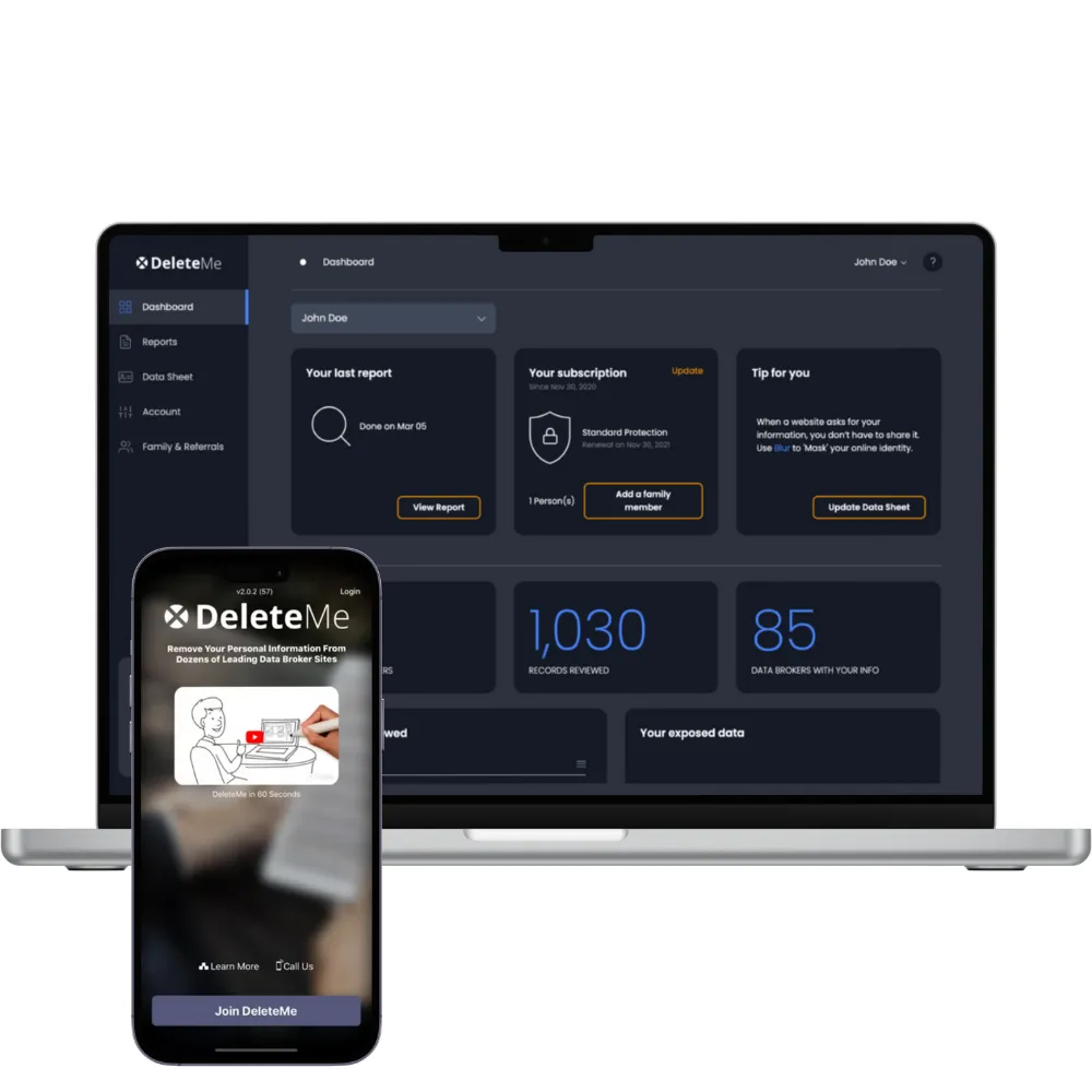 DeleteMe devices - Wise Reviews Hub - Protect Your Privacy Online