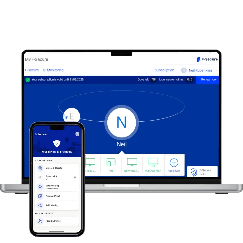 F-Secure devices - Wise Reviews Hub - Complete Protection