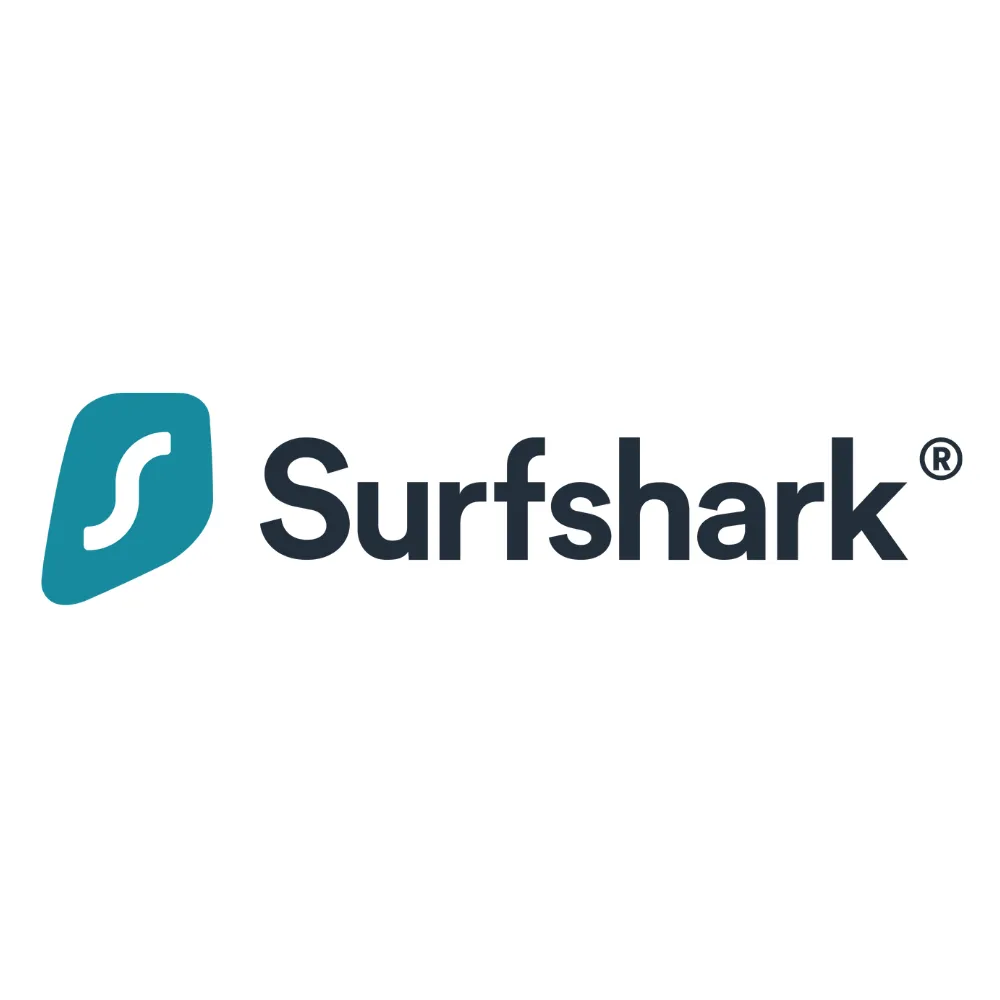 Surfshark logo - Wise Reviews Hub - Affordable VPN Service - Featured Product